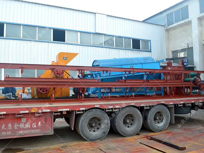 雙級粉碎機生產線發往云南瀾滄破錳礦