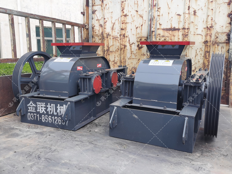 2PG400x250對輥破碎機發(fā)往湖南長沙破焦沫